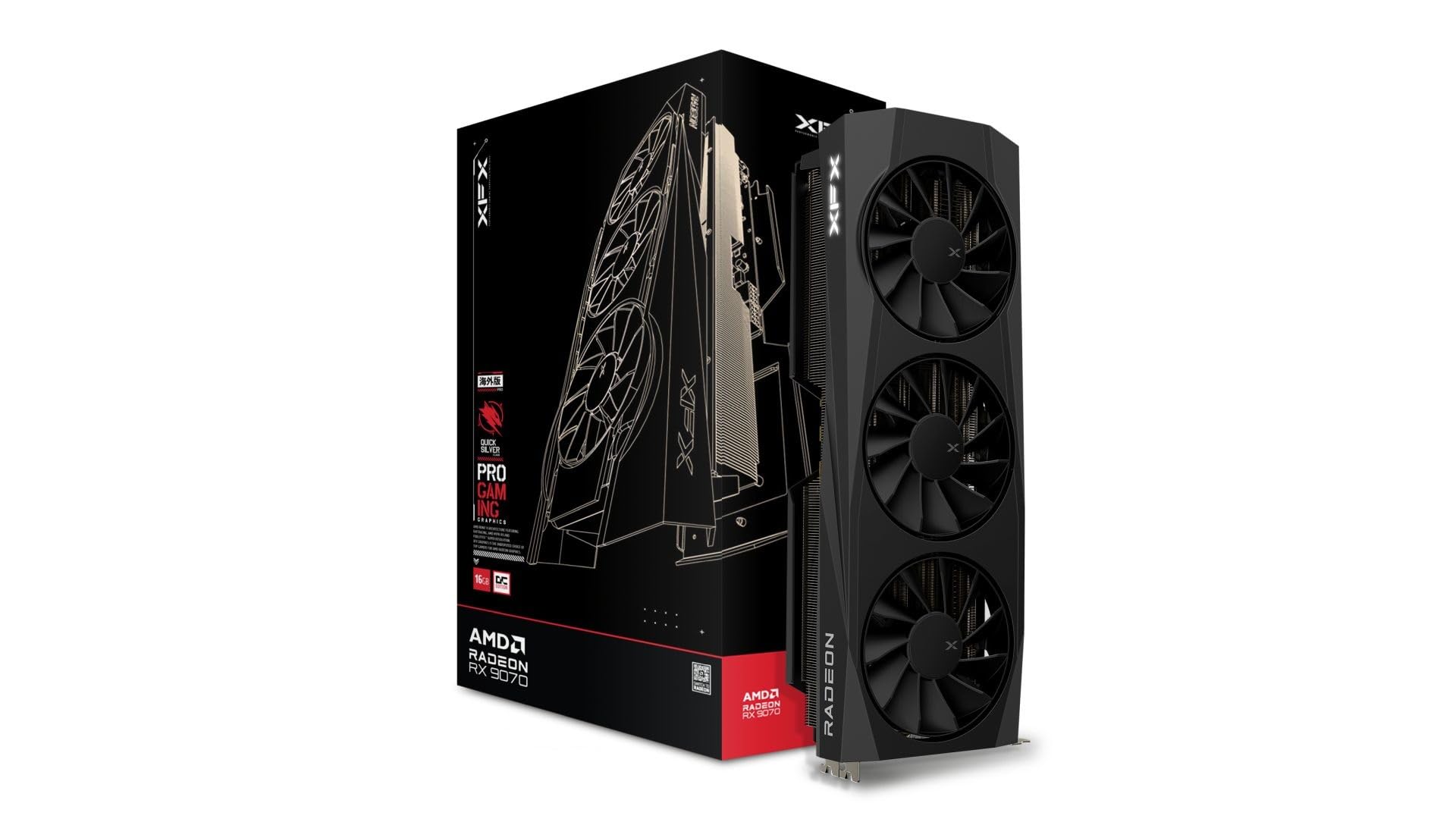 Amazon.com: XFX Quicksilver AMD Radeon RX 9070 OC Gaming Edition